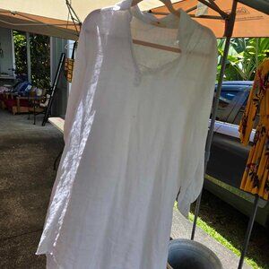 LINEN DRESS